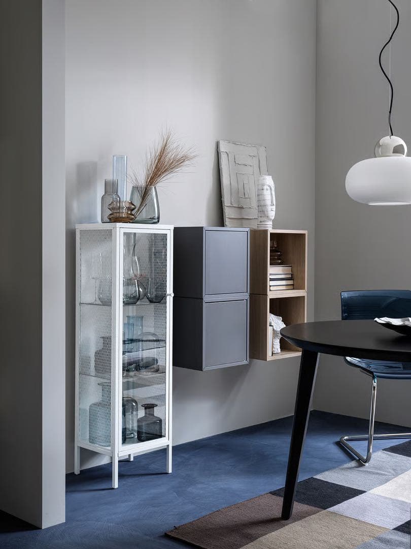 IKEA BAGGEBO バッゲボー ガラス扉キャビネット完成品 MARWIL-DEMENAGEMENTS_CH