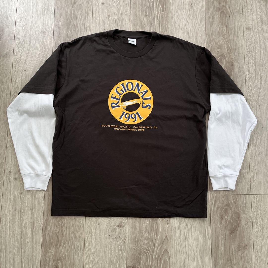 CGS オーガニック コットン フェイクレイヤード Tシャツ