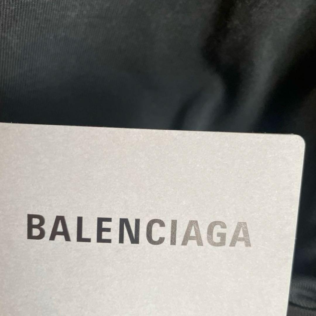 新品♡ BALENCIAGA バレンシアガ Tシャツ 杢ブラック