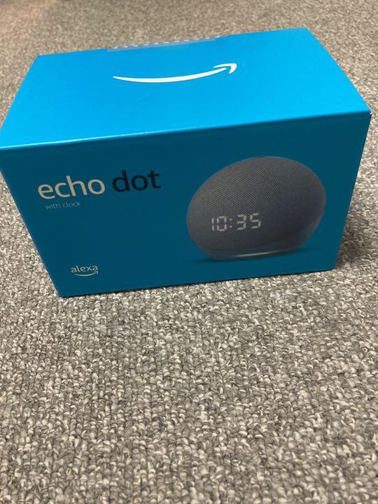 Echo Dot 第4世代 時計付きスマートスピーカー with Alexa …