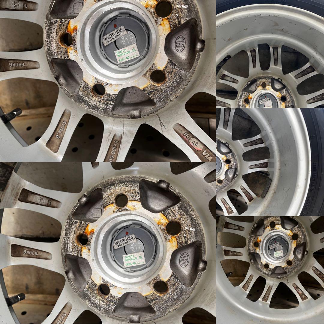 スタッドレスタイヤ4セット　DUNLOP ダンロップ　GAVIAL ホイール付