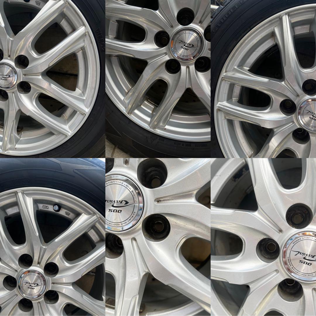 スタッドレスタイヤ4セット　DUNLOP ダンロップ　GAVIAL ホイール付