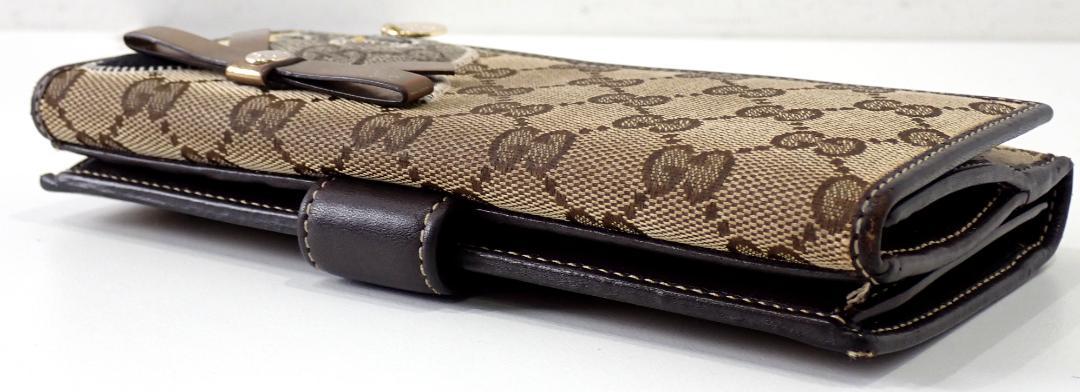 グッチ GUCCI グッチョリ GG柄 Wホック長財布 長財布 箱付き