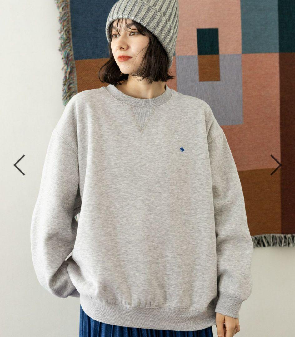 Niko and…POLO BCSクルースウェットプルオーバー ピンク long 新品】完売品 ニコアンドPOLO クルースウェットプルオーバー