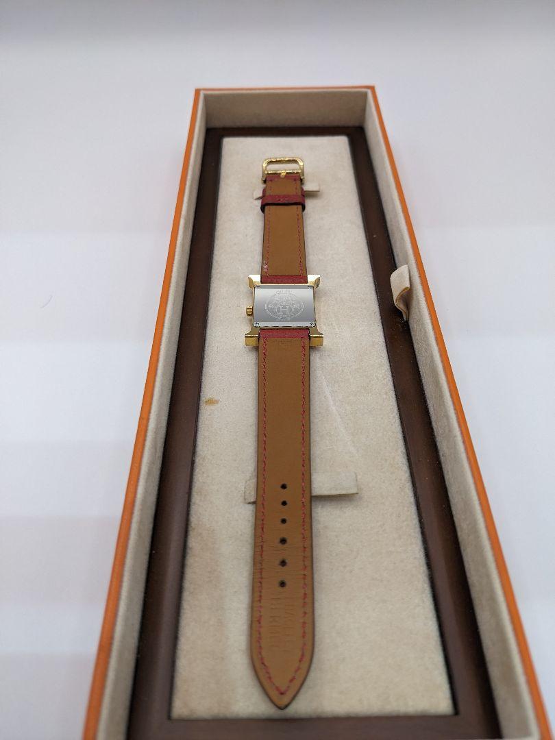 エルメス H ゴールド ウォッチ HERMES HH1.201
