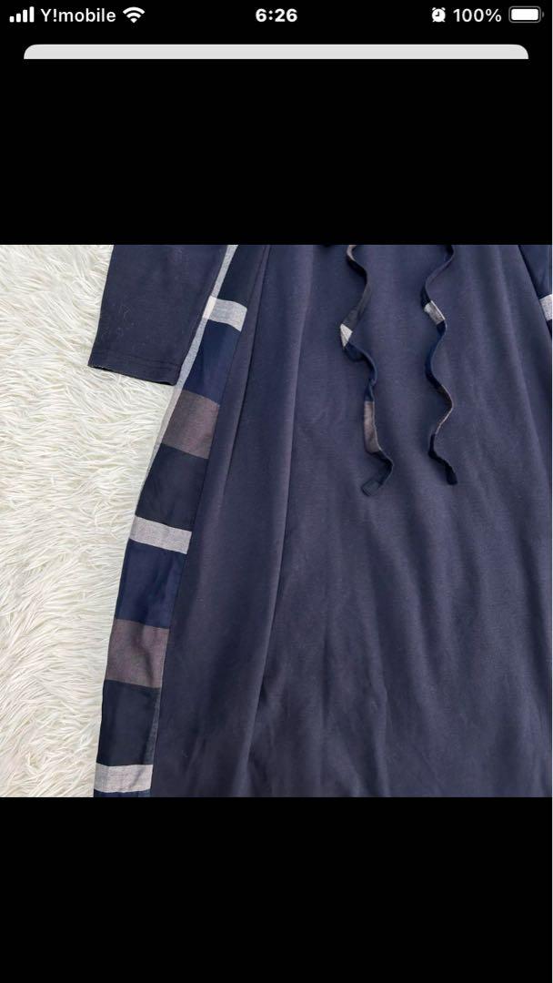BLUE LABEL CRESTBRIDGE ネイビー ワンピース