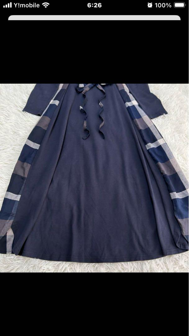 BLUE LABEL CRESTBRIDGE ネイビー ワンピース
