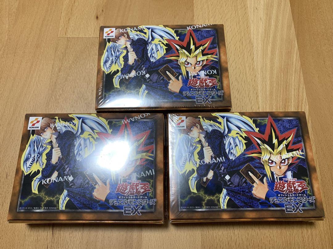 【シュリンク付き】復刻版　デュエルモンスターズEX3個