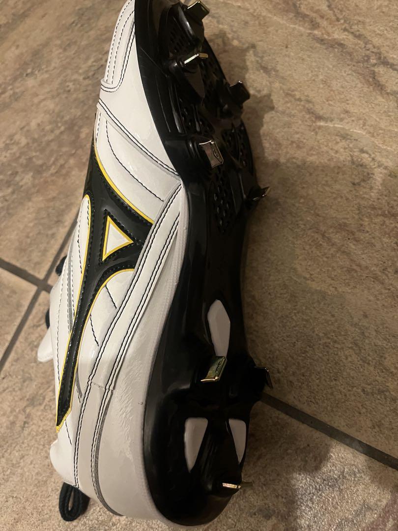 Mizuno Global Elite スパイク ホワイト×グリーン