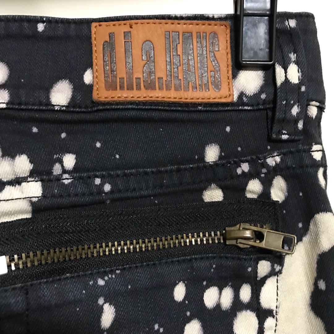 送料込】d.i.a 飛沫 スタッズ デニム Y2K 00s 平成ギャル