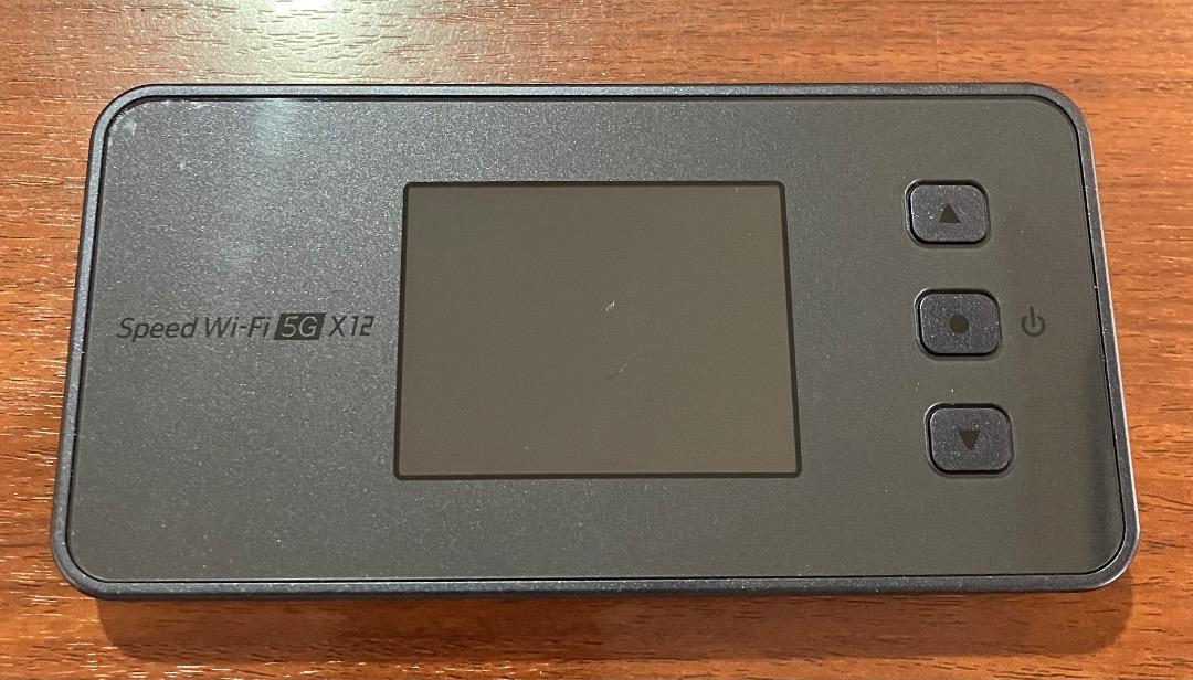 Speed Wi-Fi 5G X12 ブラック 箱付き
