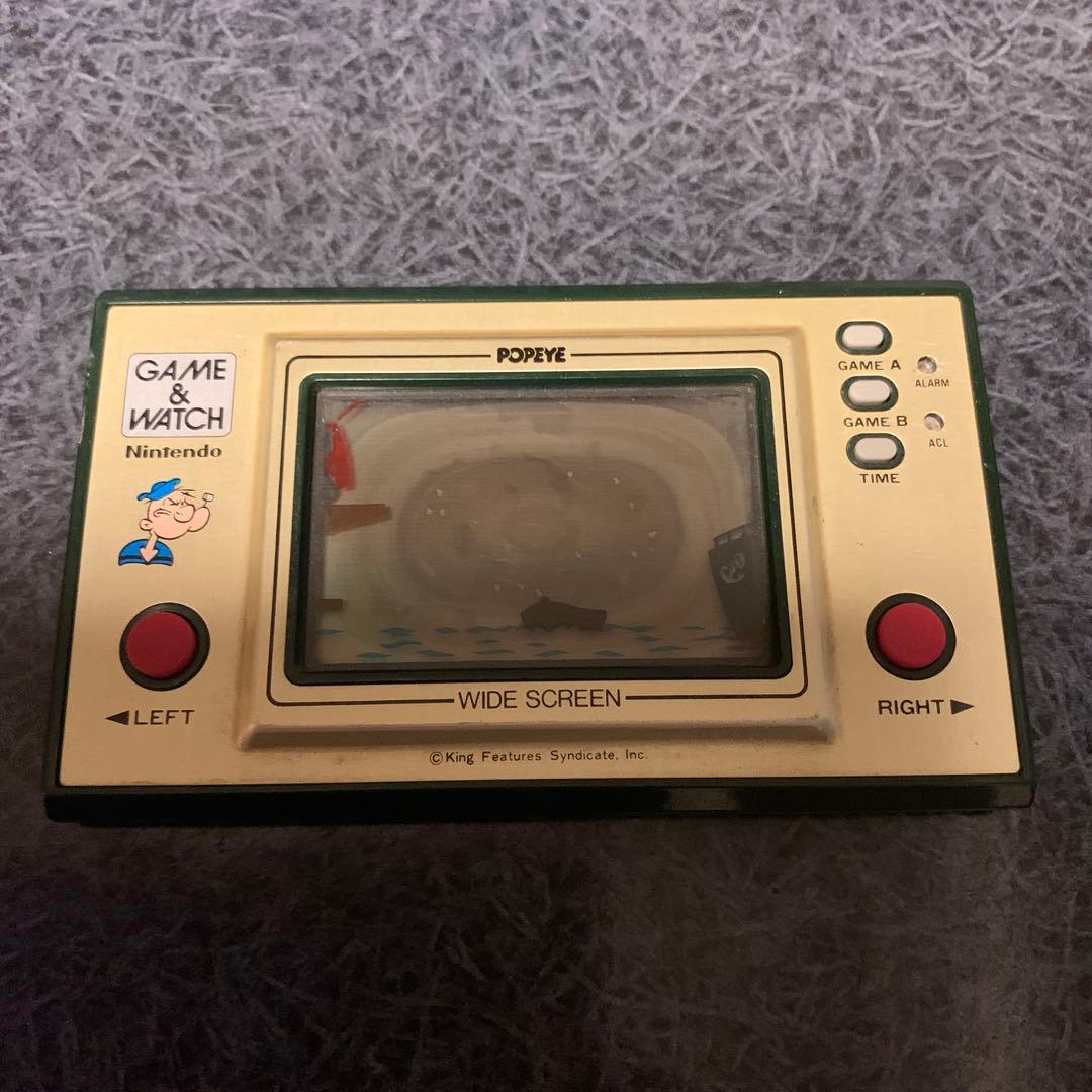 Nintendo ゲームウォッチ‪ ポパイ‪‪ ジャンク - メルカリ‬‬‬