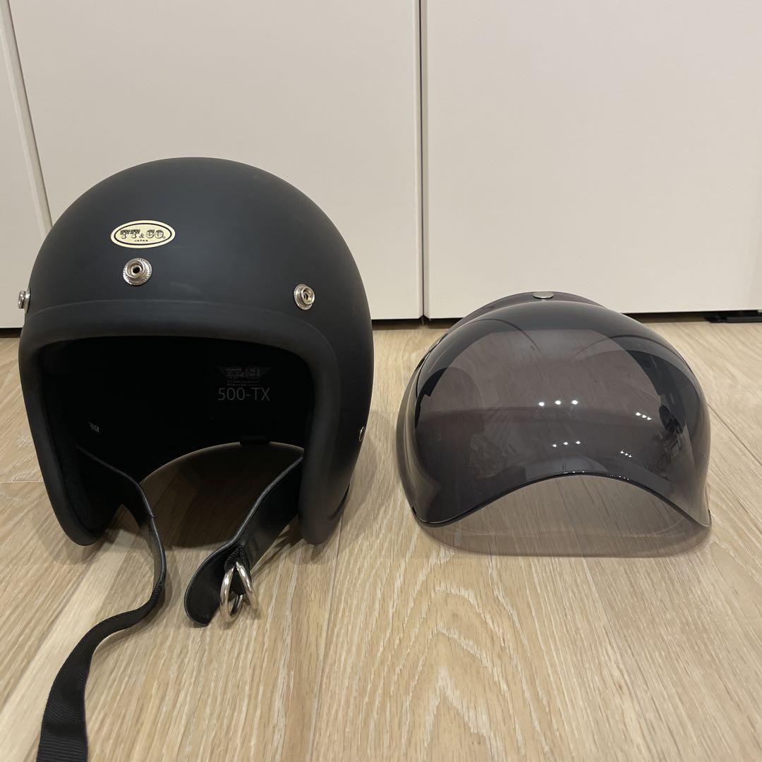美品 TT&CO. 500-TX マットブラック XL/XXL