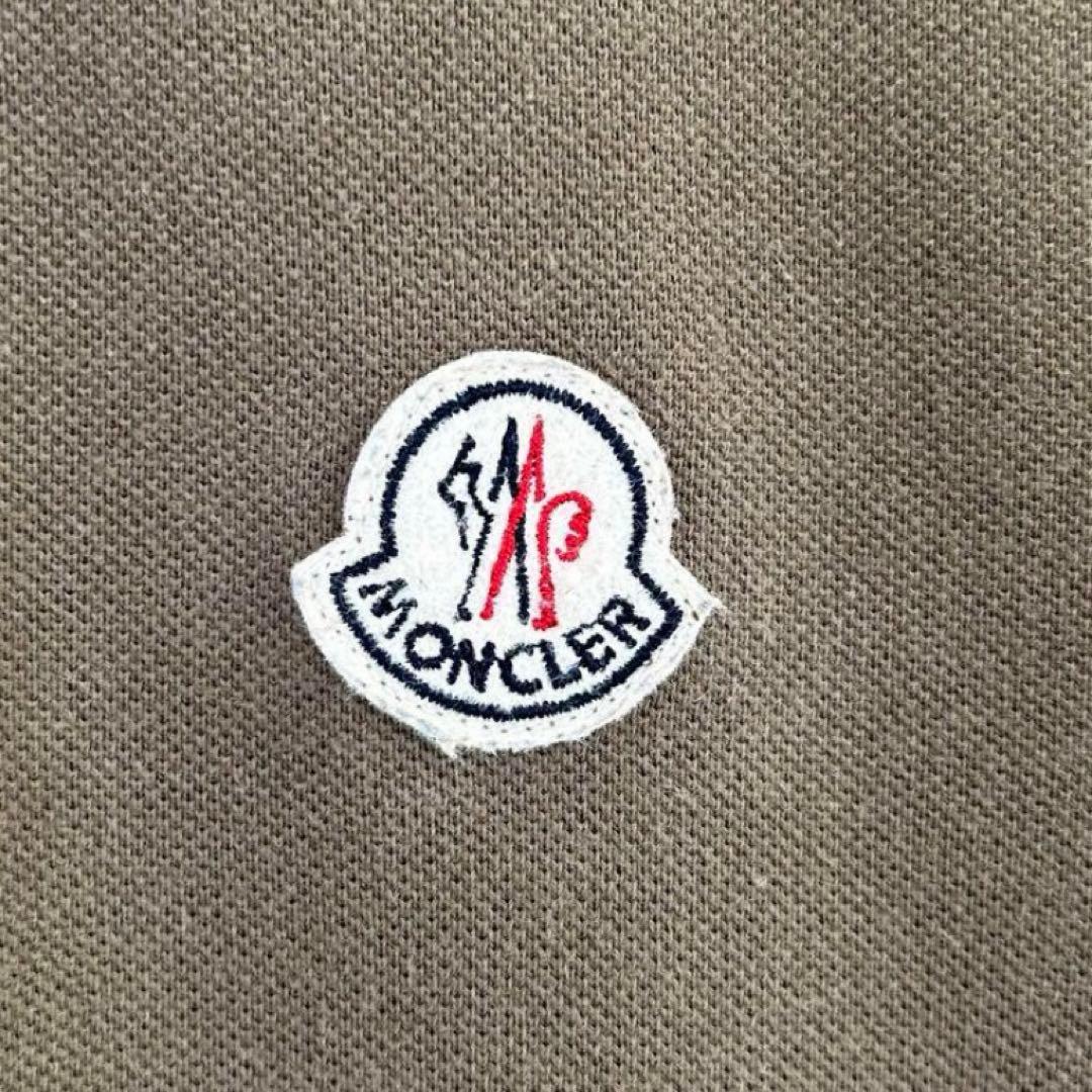 【人気カラー】モンクレール ポロシャツ 刺繍 グリーン×ピンク 希少 【人気カラー】モンクレール ポロシャツ 刺繍 グリーン×ピンク 希少