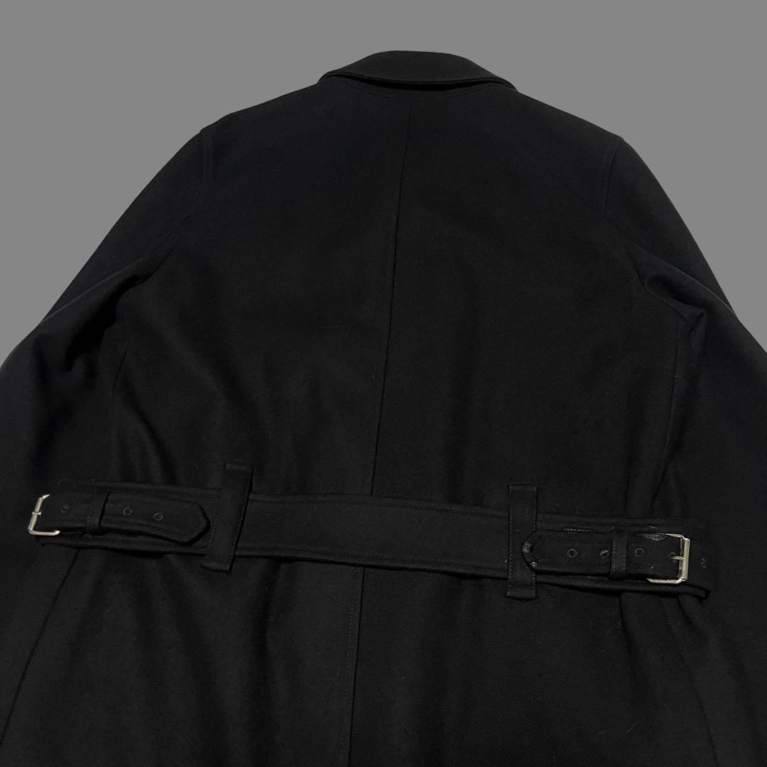 KRIS VAN ASSCHE Zip Up Wool Tailored Jacket Black 44 Used