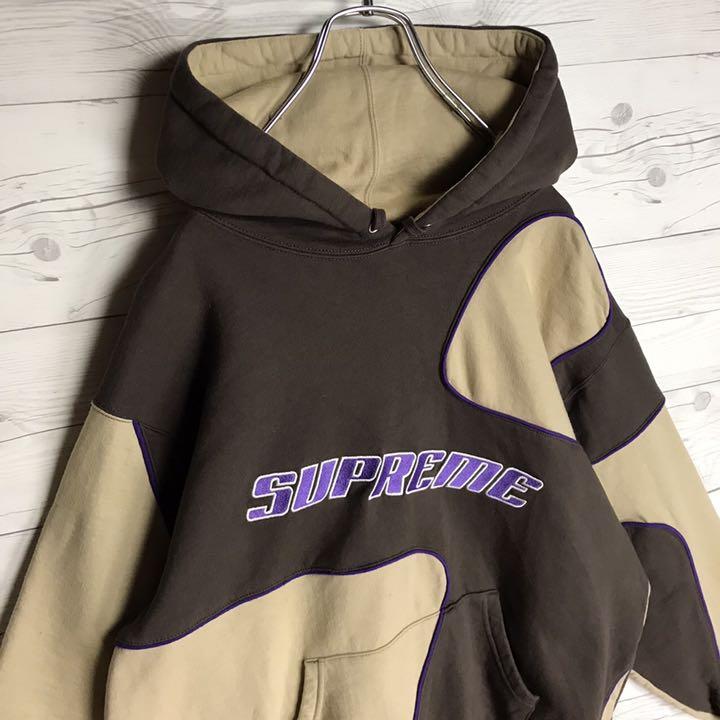 【即完売モデル】Supreme 入手困難 刺繍ロゴ 人気カラー 希少 パーカー 【即完売モデル】Supreme 入手困難 刺繍ロゴ 人気カラー 希少 パーカー