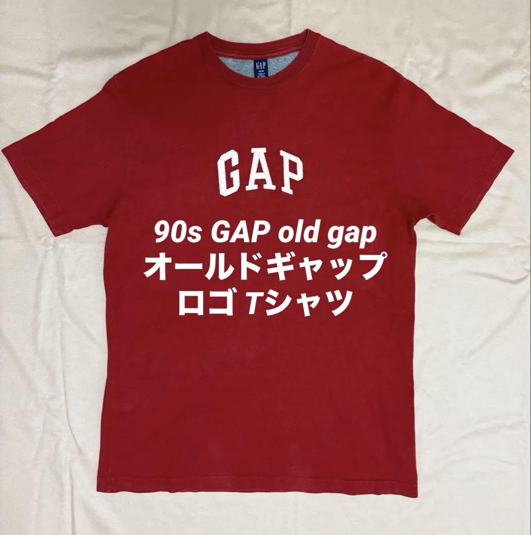 山田レン 90s オールドギャップ GAP 1文字ロゴ 赤