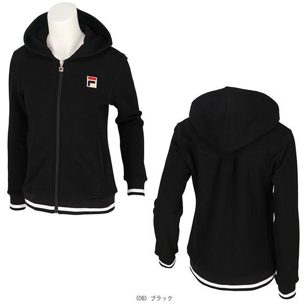 FILA テニスウェア フルジップアップパーカー L 長袖 フィラ