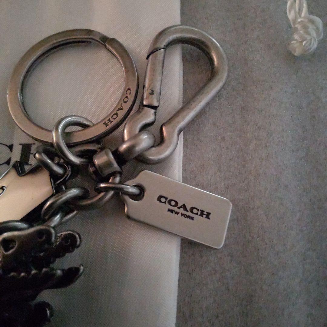 COACH コーチ☆ティーレックスレキシーバッグチャームキーホルダー