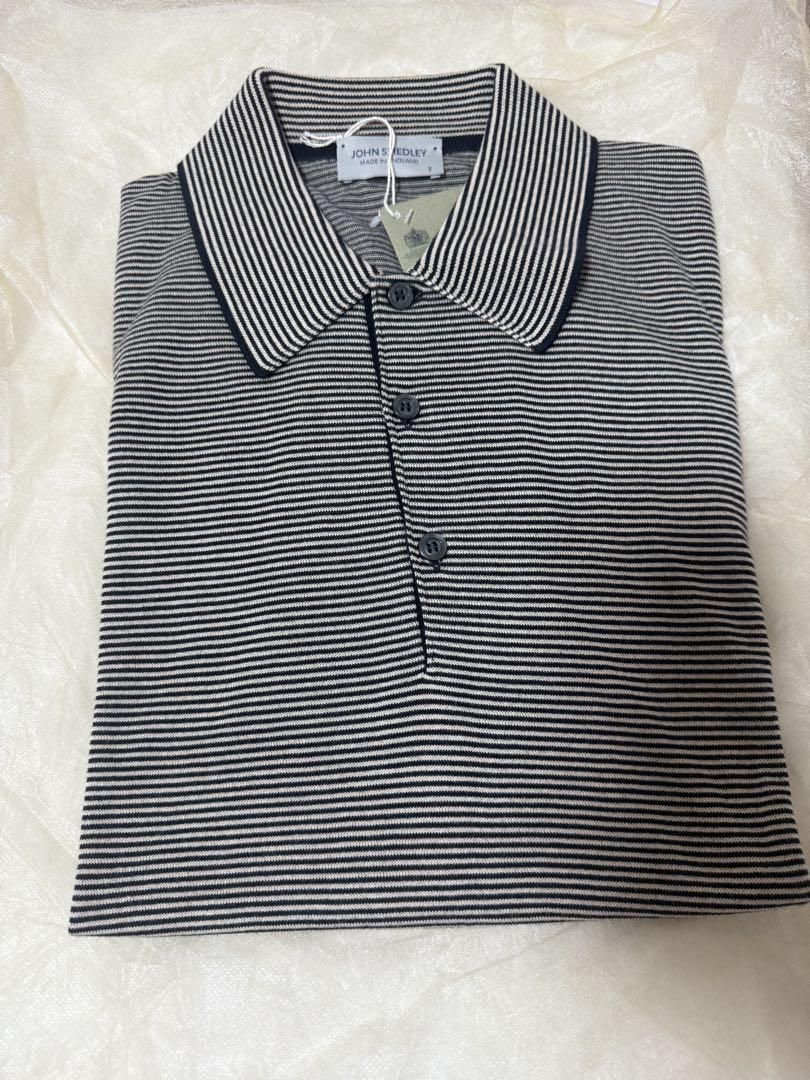 John Smedley シーアイランドコットン ニットポロ サイズS
