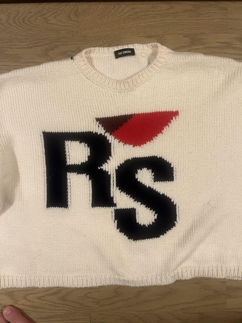 RAF SIMONS Oversized Intarsia Pull RAF SIMONS Oversized Intarsia Pull