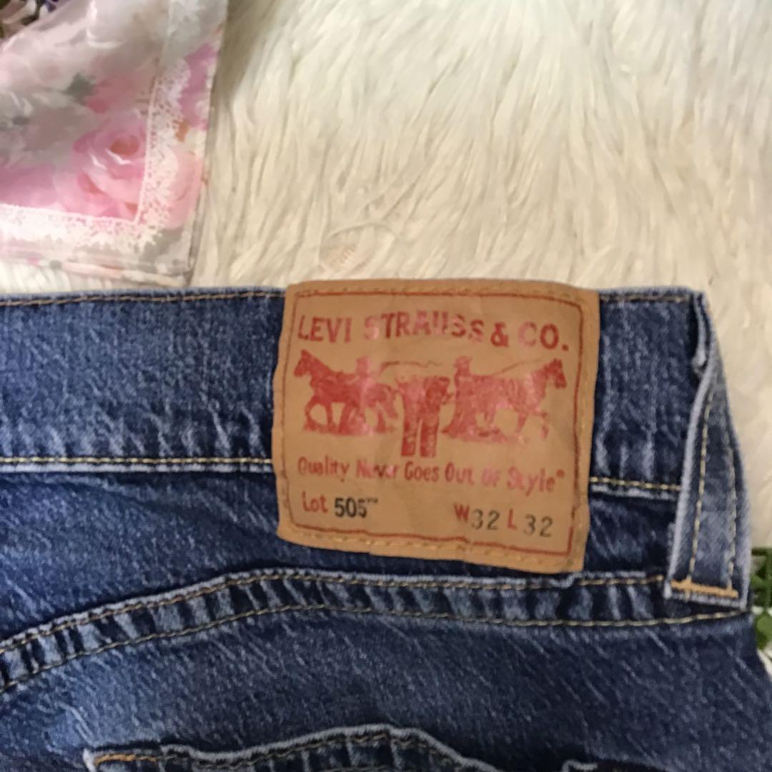 美品【リーバイスプレミアム505】 デニム W32 L32