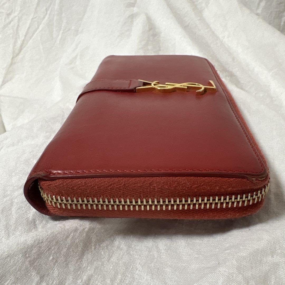 m*o様 【SAINT LAURENT】長財布レッド 414570 BJ50J