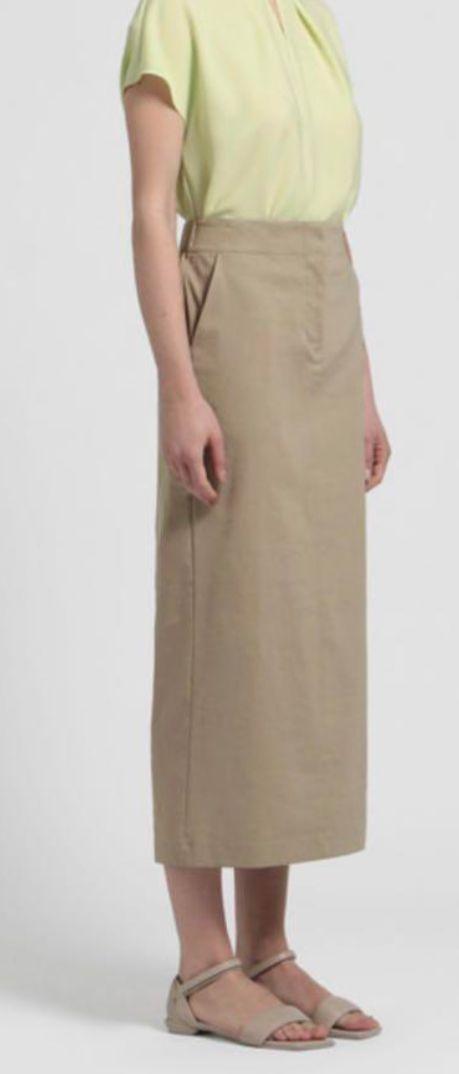 セオリーリュクス Theory luxe スカート CRISP LINEN SKYE