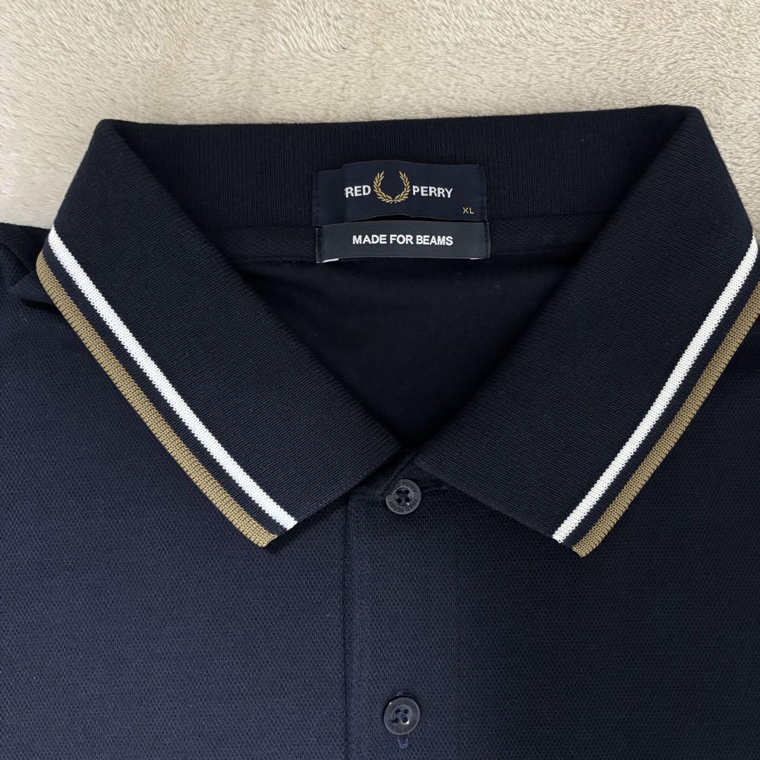 FRED PERRY × BEAMS / 別注 リラックス ピケ ポロシャツ
