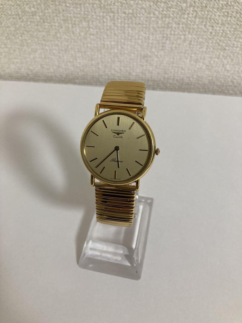 LONGINES ゴールド腕時計