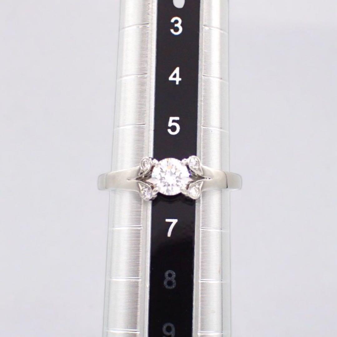 カルティエ バレリーナ ダイヤ 0.27ct 46 リング Pt950 2849