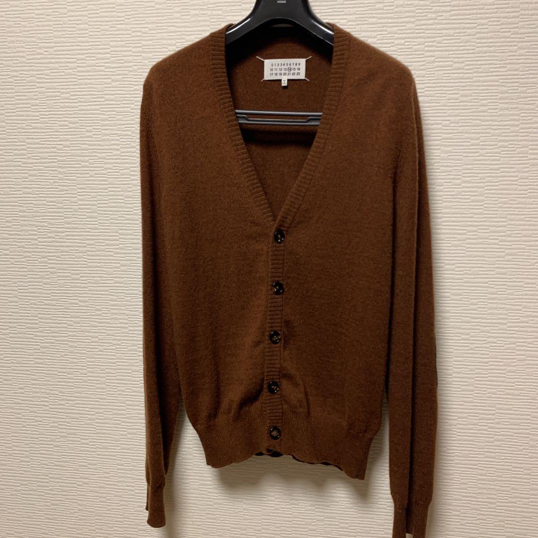 Maison margiela 定番肘パッチカーディガン　マルジェラ
