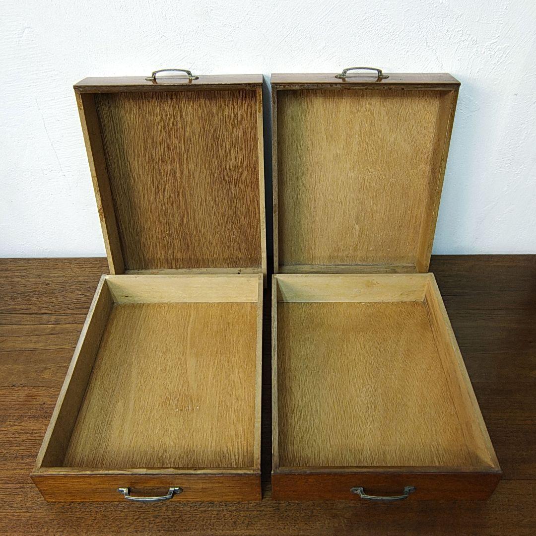 木製　小引き出し　四杯　古家具　古道具