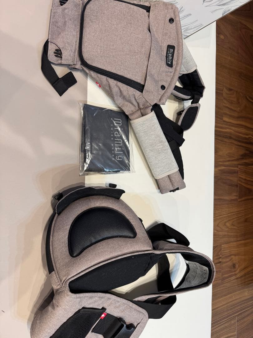 ミアミリー ヒップシート グレー miamily ミアミリー ヒップシート グレー miamily