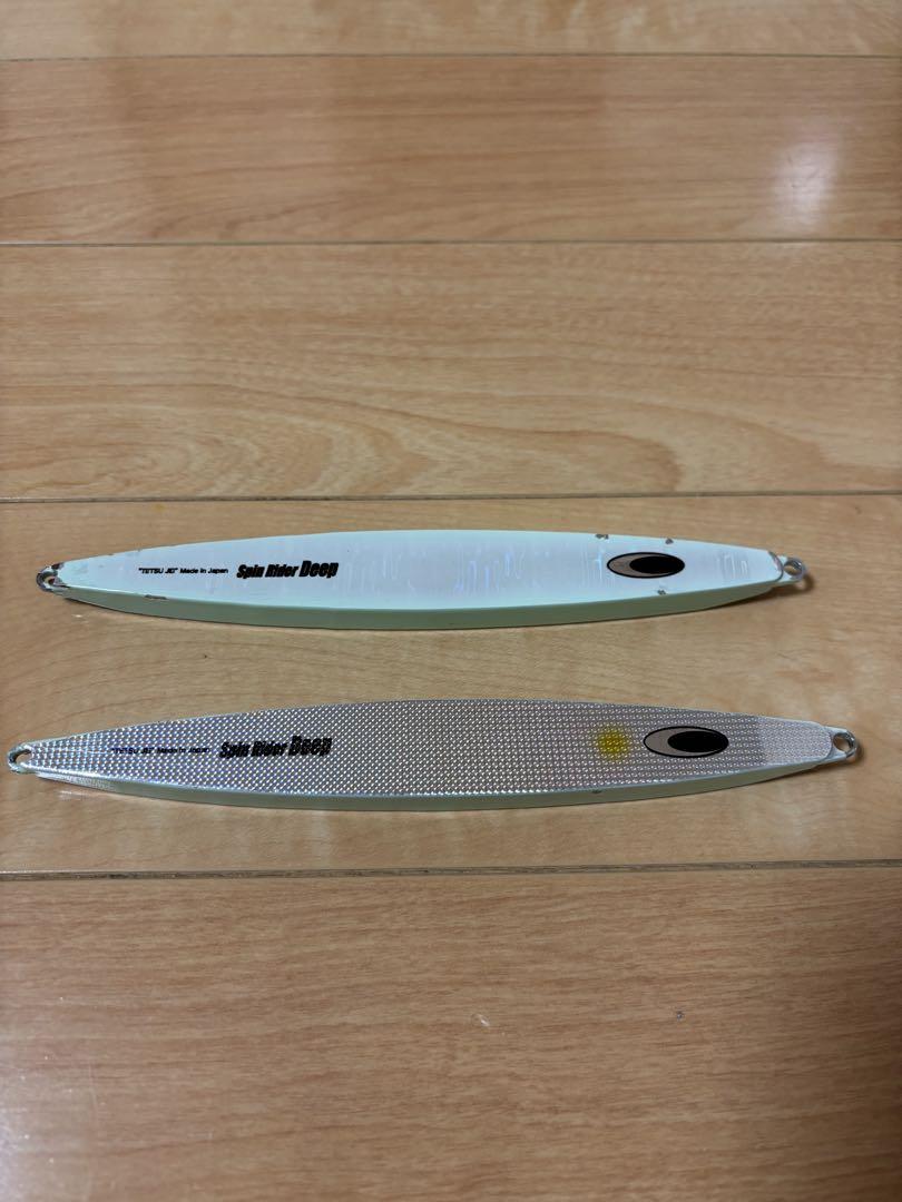 鉄ジグ　スピンライダーディープ２点セット