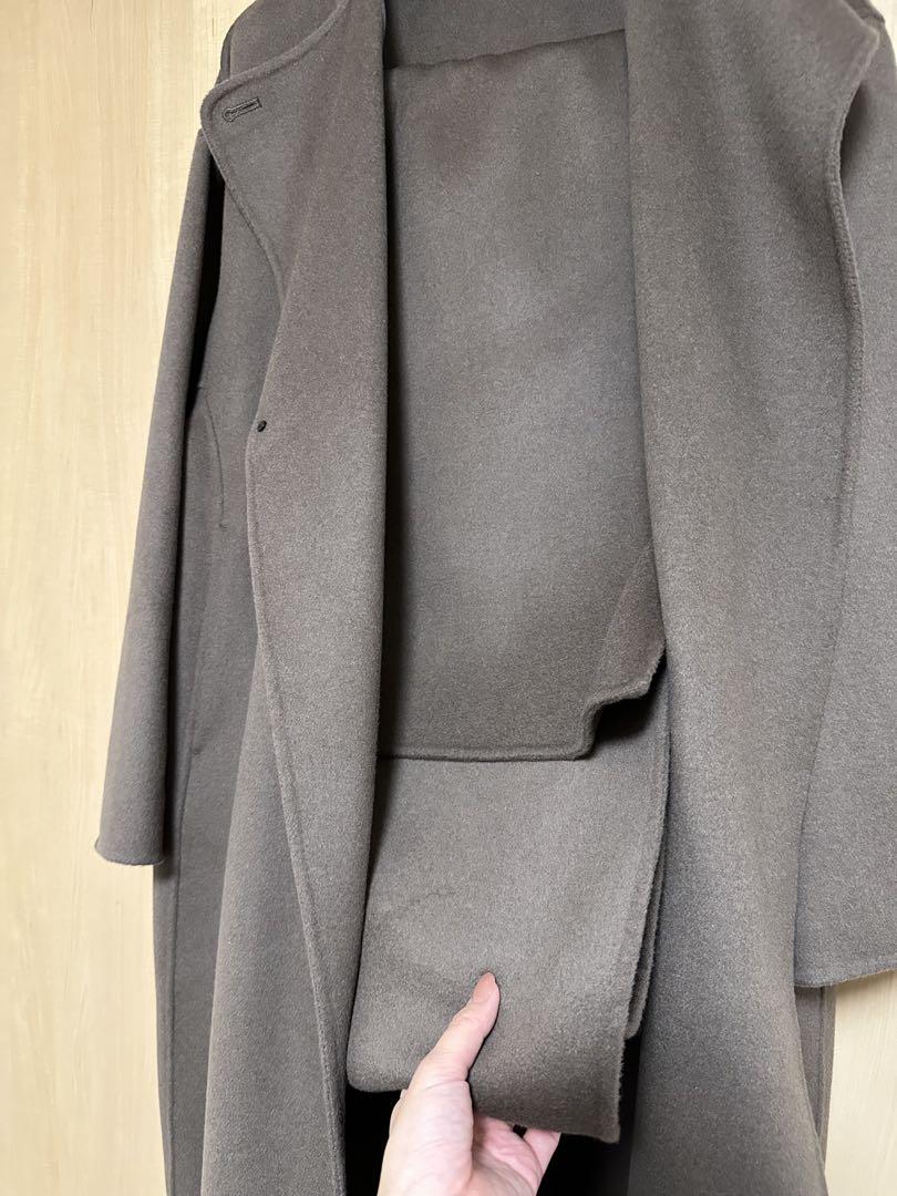 TODAYFUL Stole Wool Coat モカ36