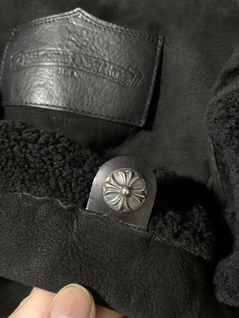 Chrome Hearts 黒 スエード トートバッグ