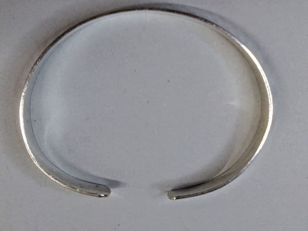 トゥアレグ族　銀製　バングル　ブレスレット　De