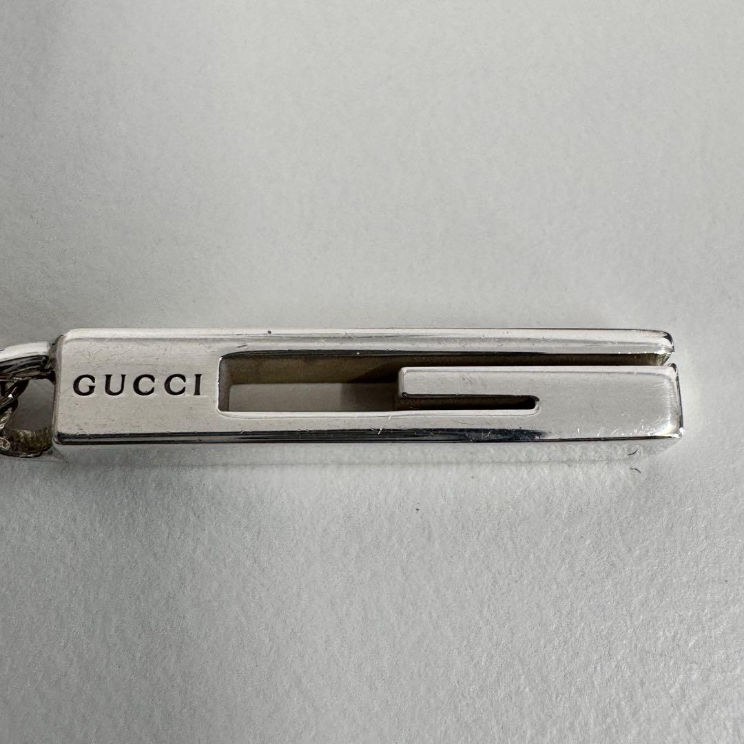 GUCCI グッチ Gロゴ シルバーネックレス SV925 箱付