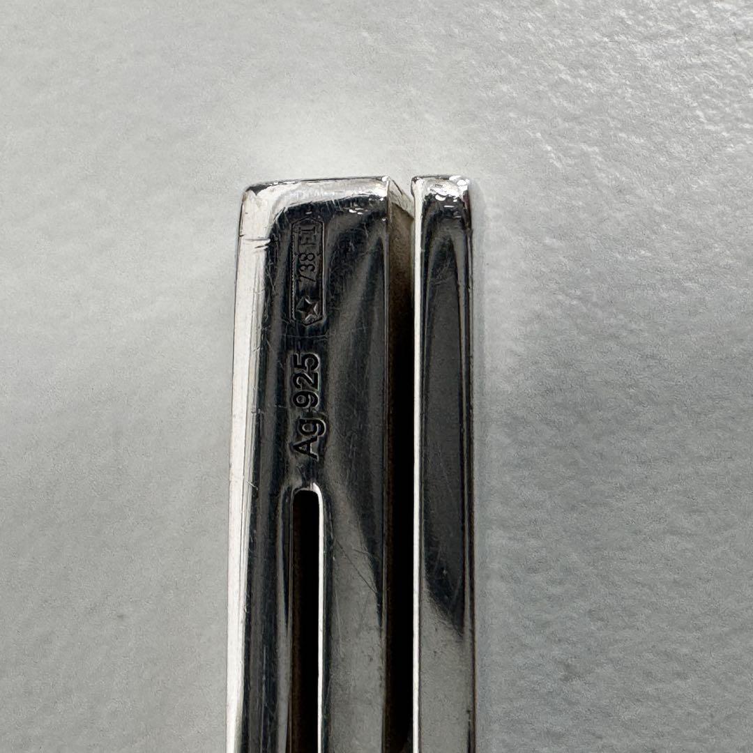 GUCCI グッチ Gロゴ シルバーネックレス SV925 箱付