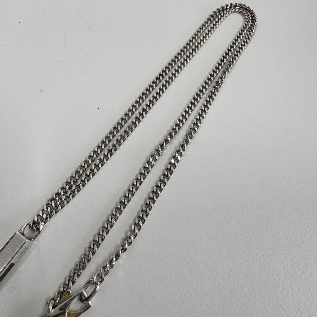GUCCI グッチ Gロゴ シルバーネックレス SV925 箱付