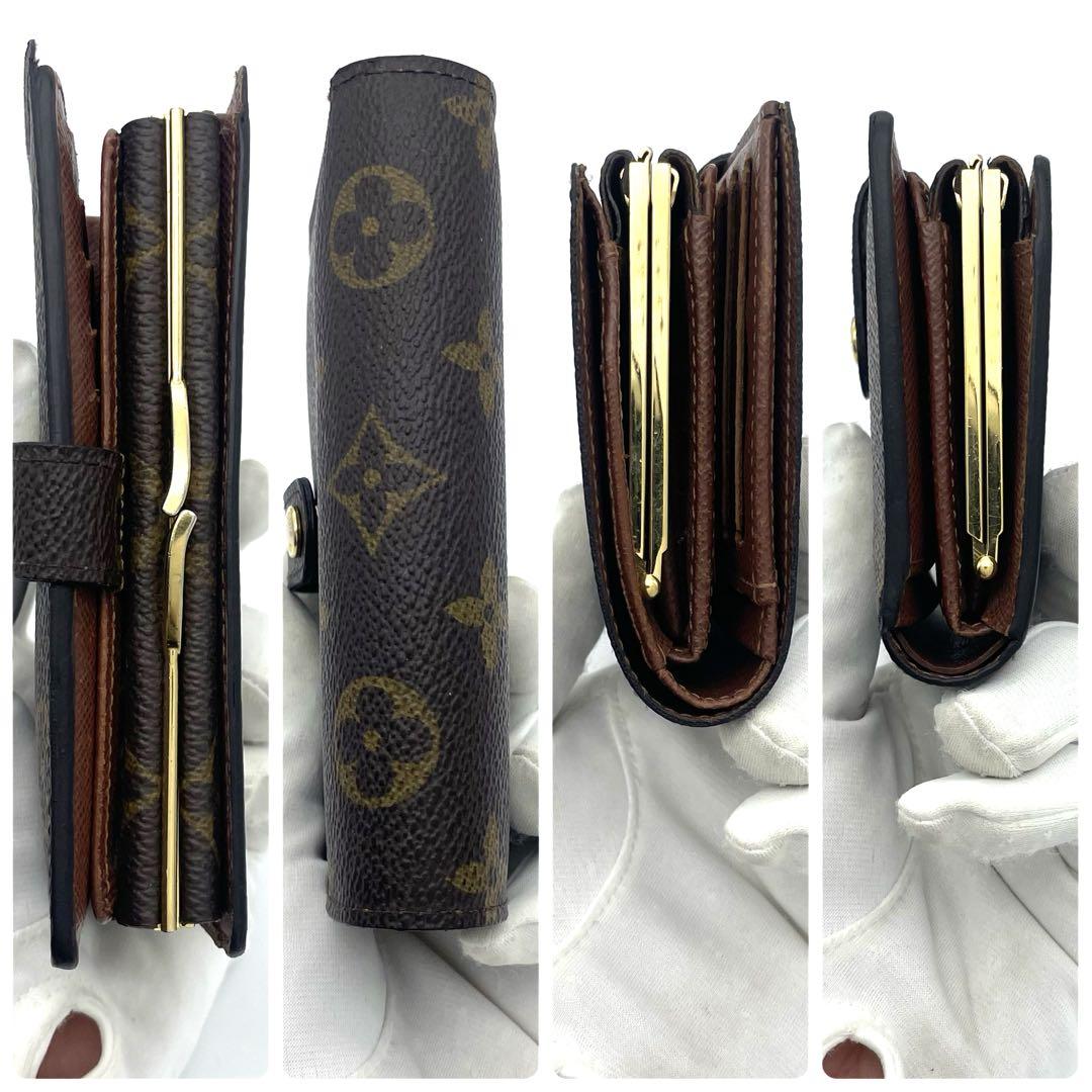 超美品✨ルイヴィトン 新型モノグラム ヴィエノワ がま口財布 コンパクト財布
