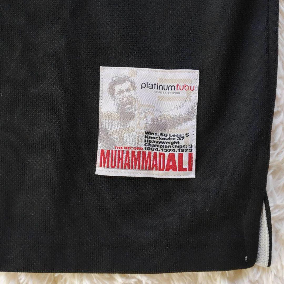 FUBU】00s モハメドアリ ボクシング USA刺繍ロゴ 半袖 ゲームシャツ