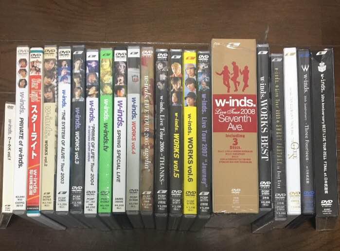 大学 割引 w-inds. DVD 21枚 ミュージック