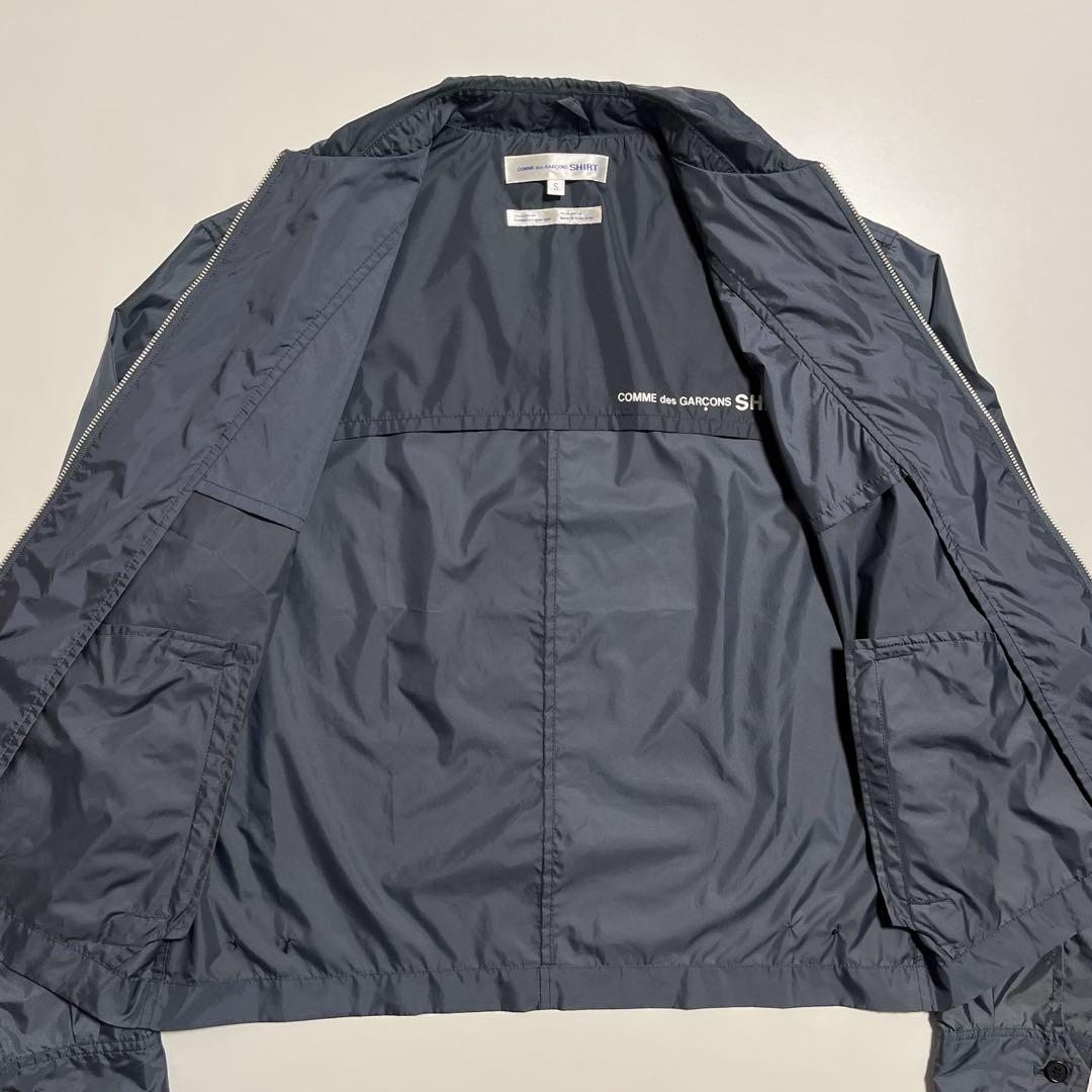 COMME des GARÇONS SHIRT ナイロンジャケット ダークグレー