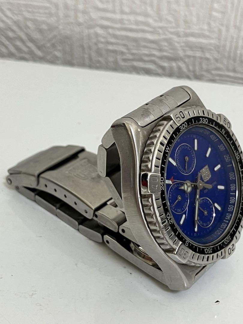 ELGIN エルジン FK-990E クォーツ腕時計 クロノグラフ 200m防水