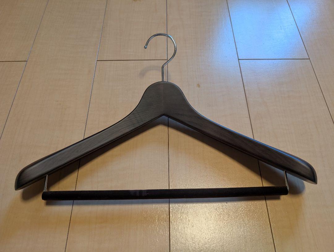 NAKATA HANGER スーツハンガー5本（SET-01）スモークブラウン