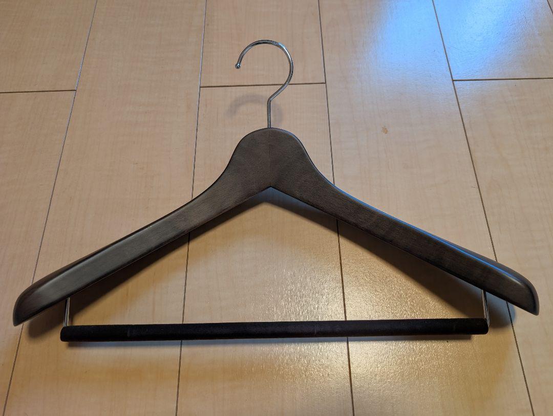 NAKATA HANGER スーツハンガー5本（SET-01）スモークブラウン