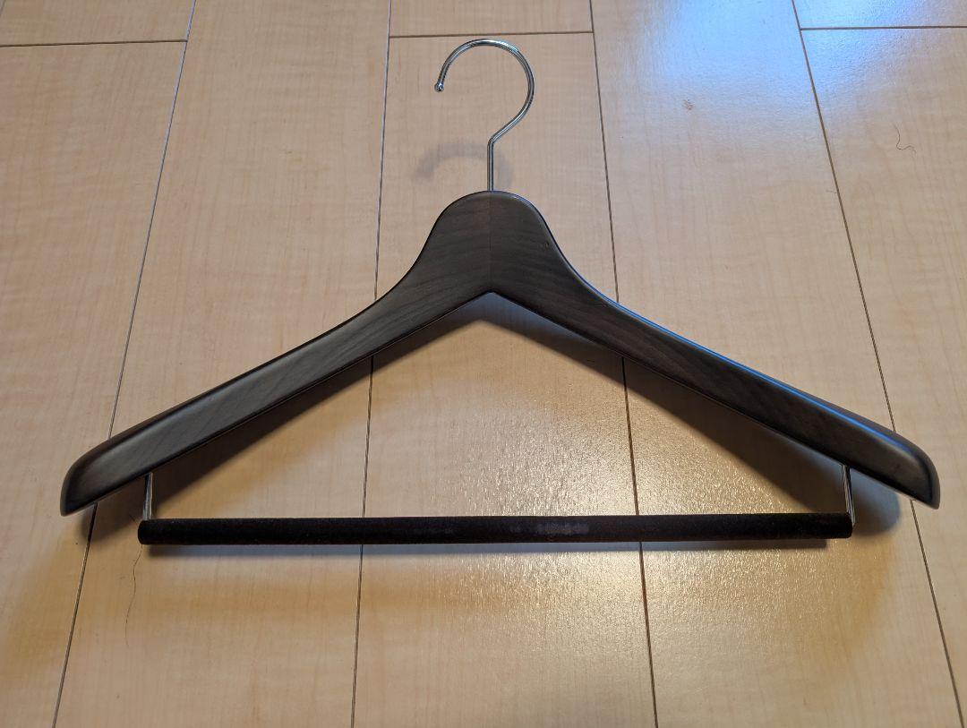 NAKATA HANGER スーツハンガー5本（SET-01）スモークブラウン