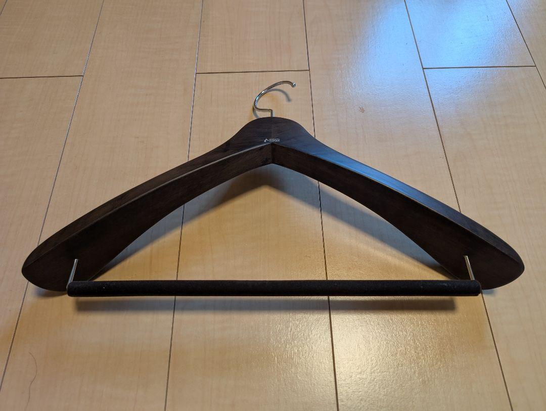 NAKATA HANGER スーツハンガー5本（SET-01）スモークブラウン